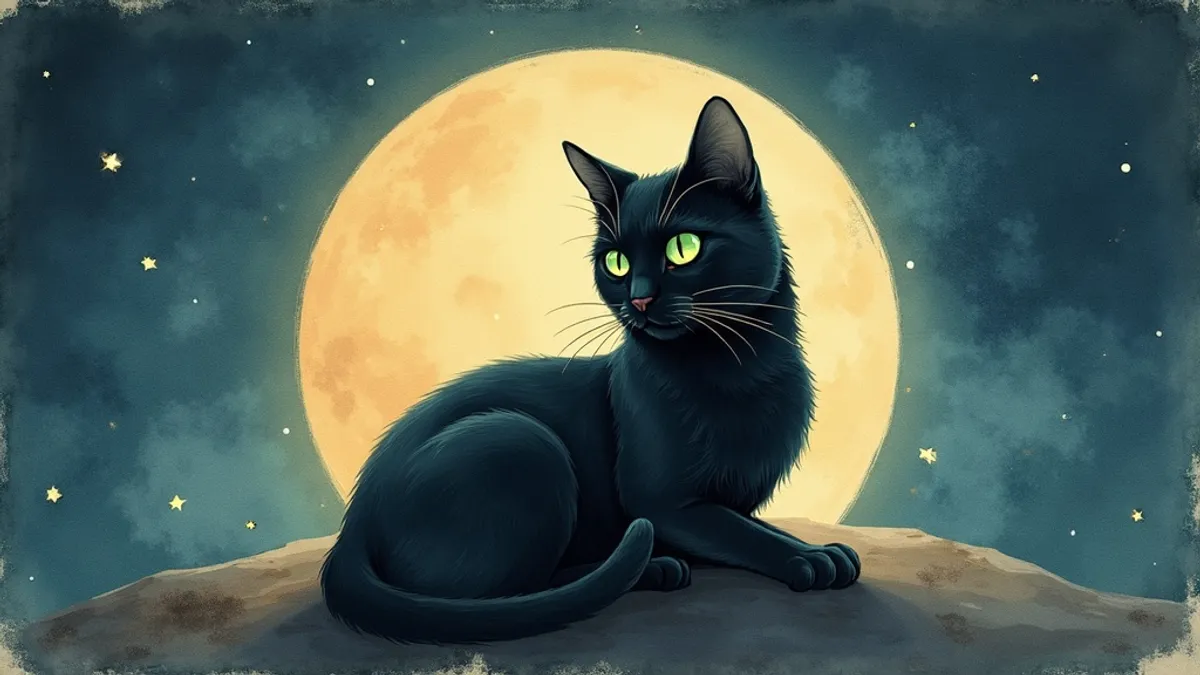 Chat noir en France : malheur ou bonheur ? Le vrai folklore