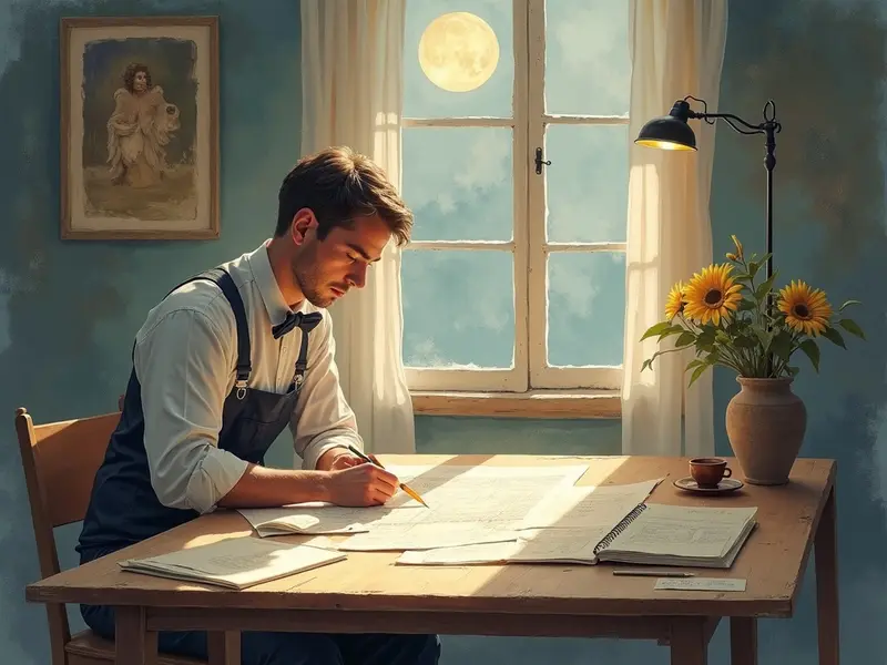 Illustration du rêve : architecte