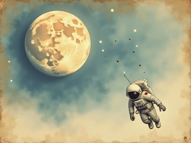 Illustration du rêve : astronaute