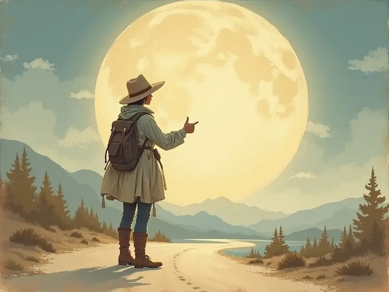 Illustration du rêve : autostop