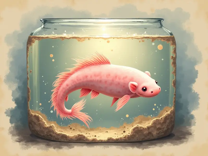 Illustration du rêve : axolotl