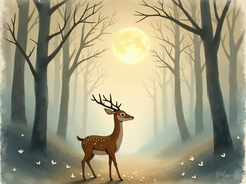 Illustration du rêve : biche