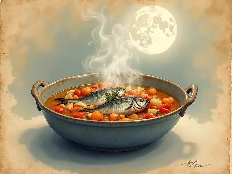 Illustration du rêve : bouillabaisse