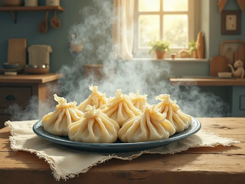 Illustration du rêve : boulettes de pâte