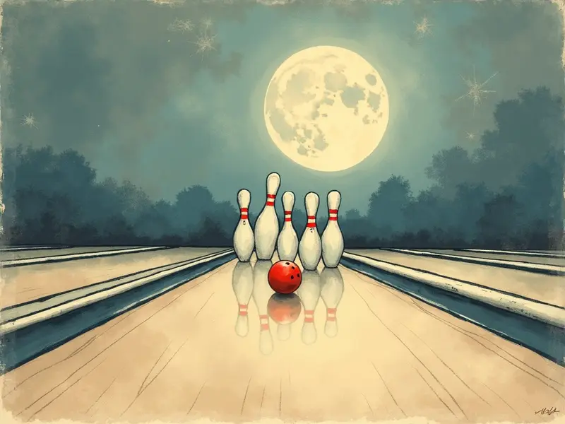 Illustration du rêve : bowling