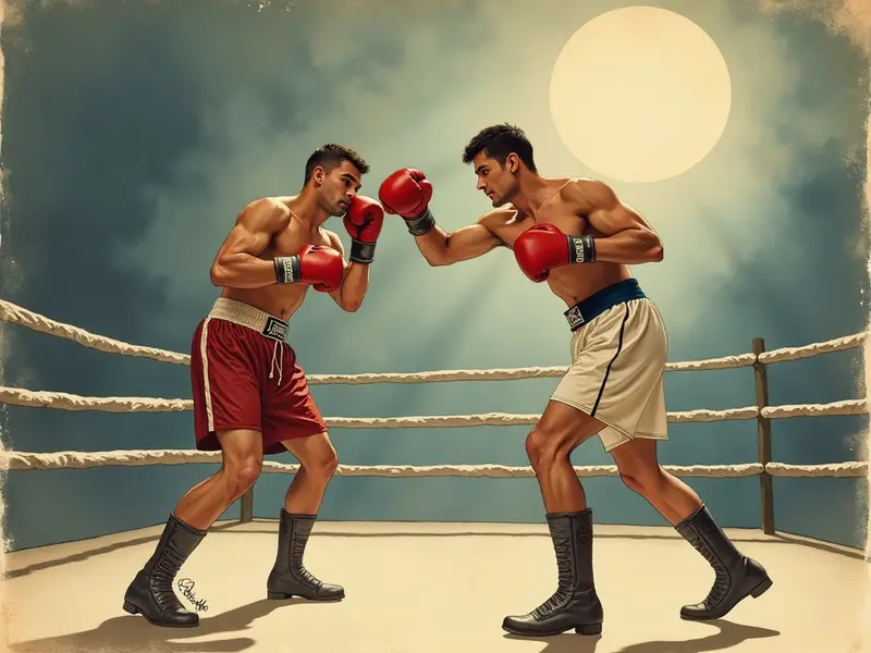 Illustration du rêve : boxe