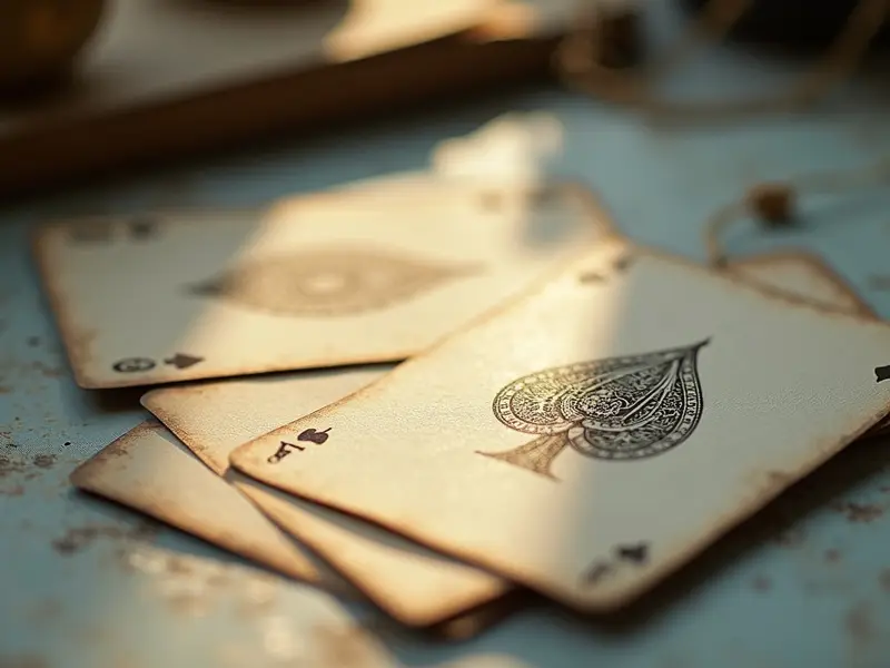Illustration du rêve : cartes à jouer