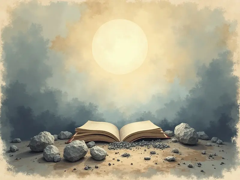 Illustration du rêve : cendre