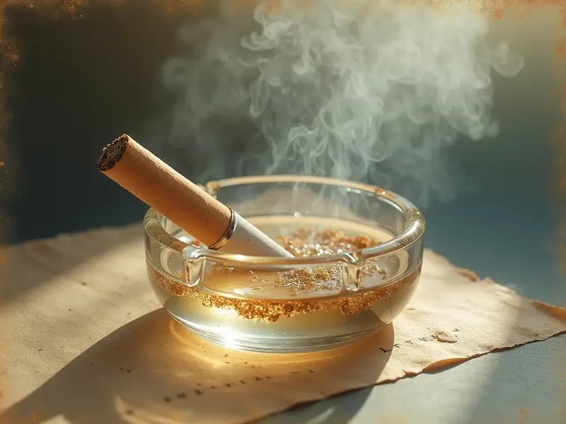 Illustration du rêve : cigarette