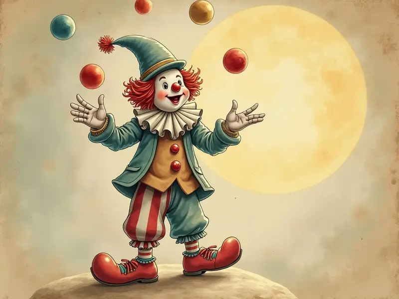 Illustration du rêve : clown