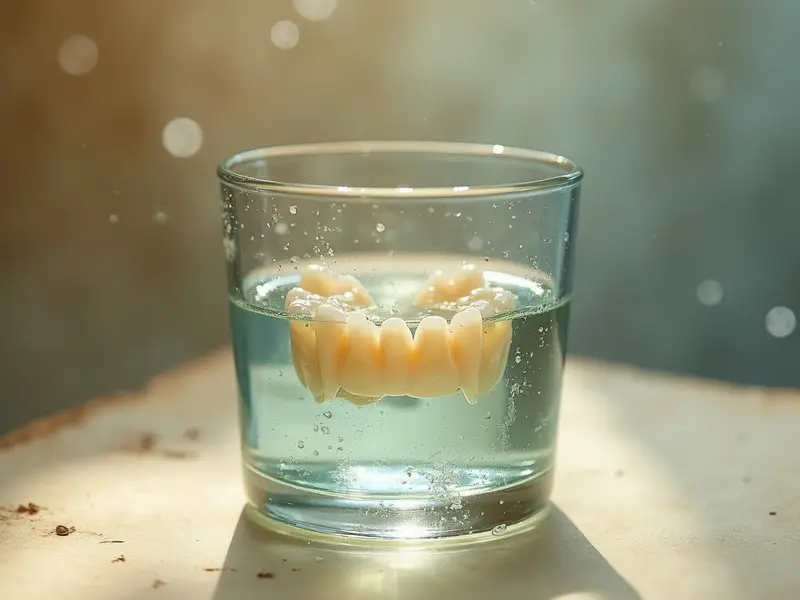 Illustration du rêve : dentier