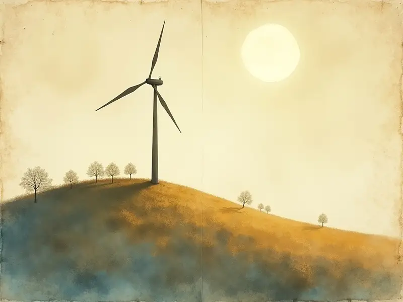 Illustration du rêve : éolienne