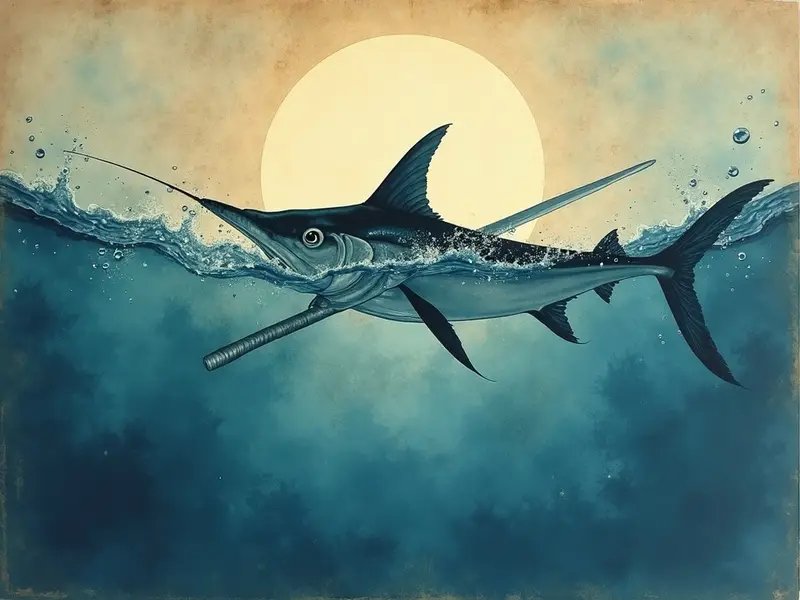 Illustration du rêve : espadon