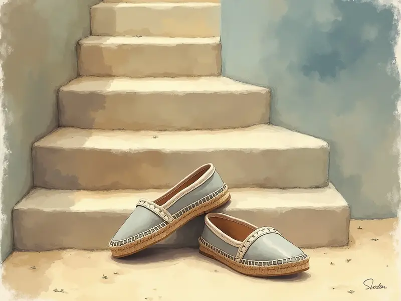 Illustration du rêve : espadrilles
