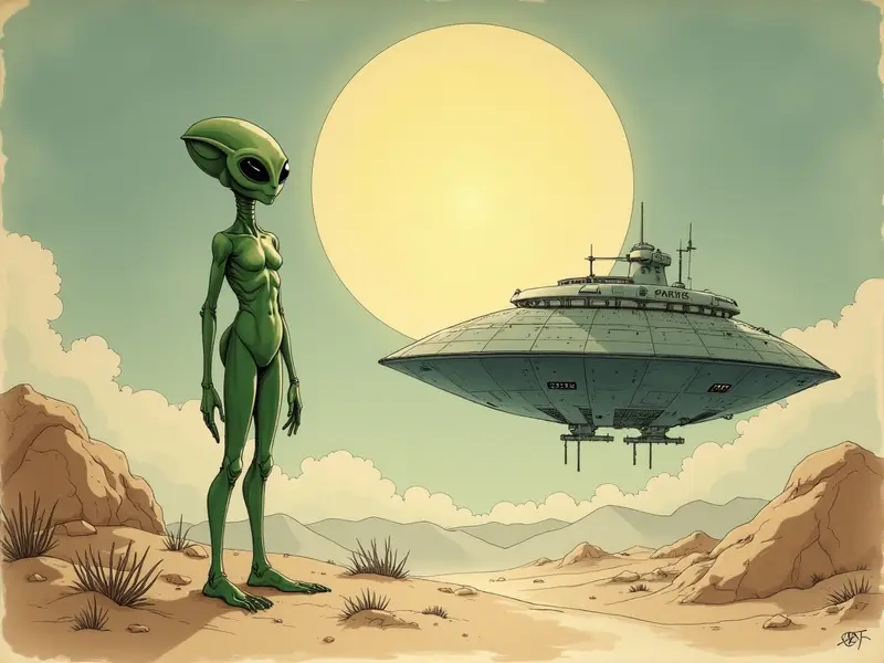 Illustration du rêve : extraterrestre