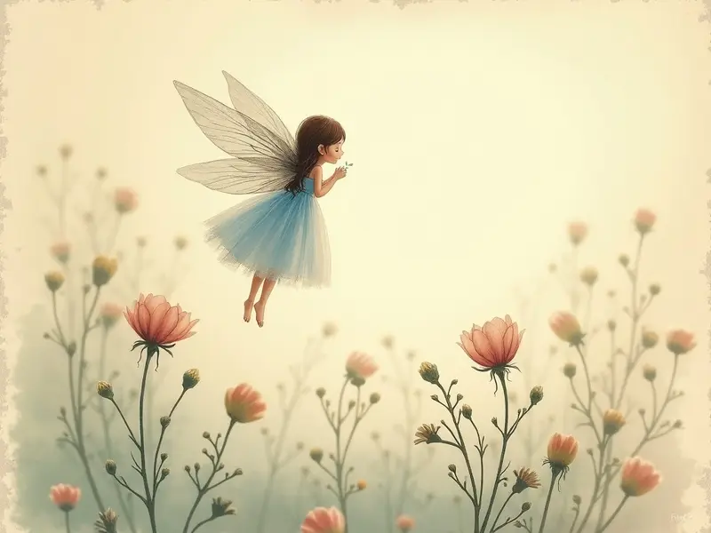 Illustration du rêve : fée