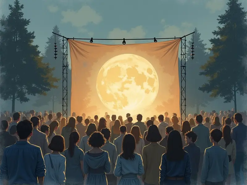 Illustration du rêve : festival
