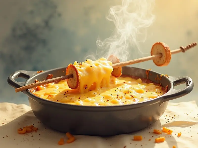 Illustration du rêve : fondue