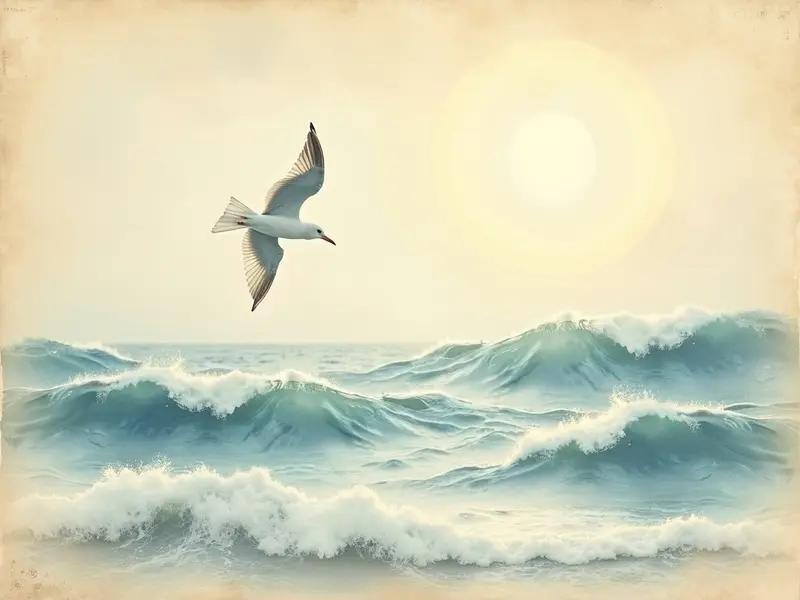 Illustration du rêve : goéland