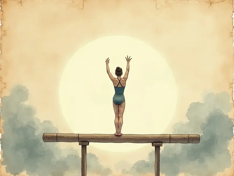 Illustration du rêve : gymnastique