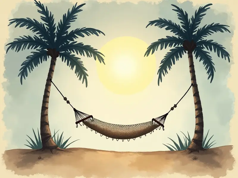 Illustration du rêve : hamac