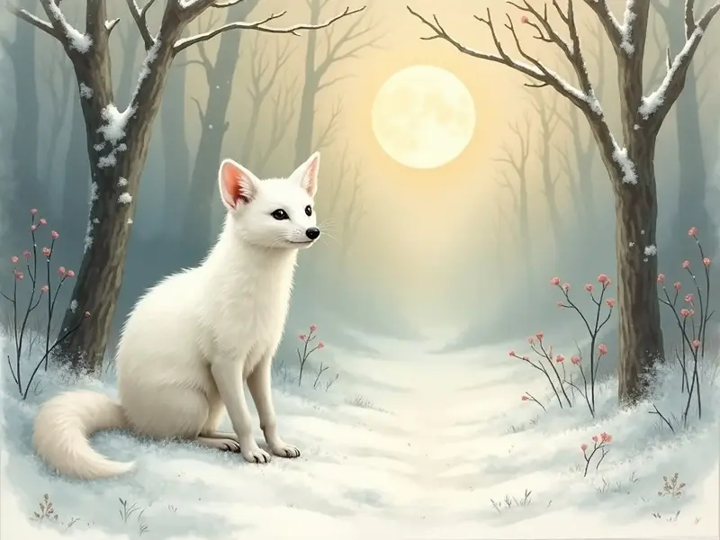 Illustration du rêve : hermine