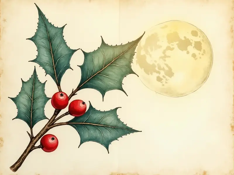 Illustration du rêve : houx