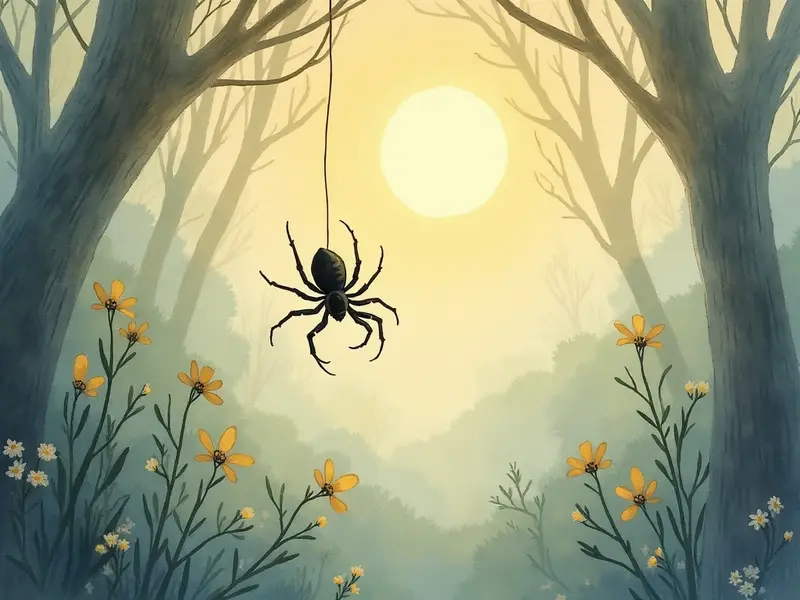 Illustration du rêve : araignée du matin (en islam)