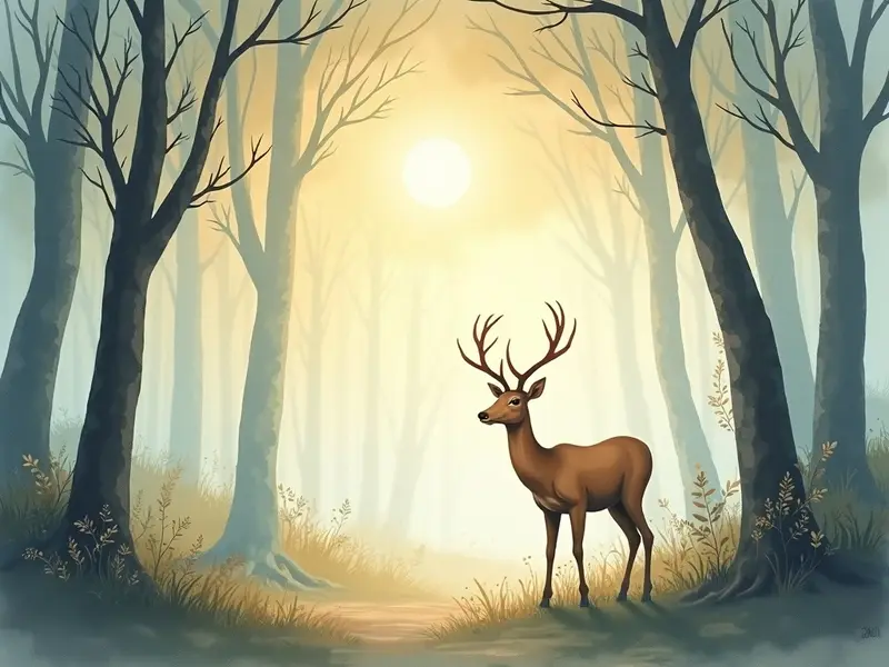 Illustration du rêve : cerf (en islam)
