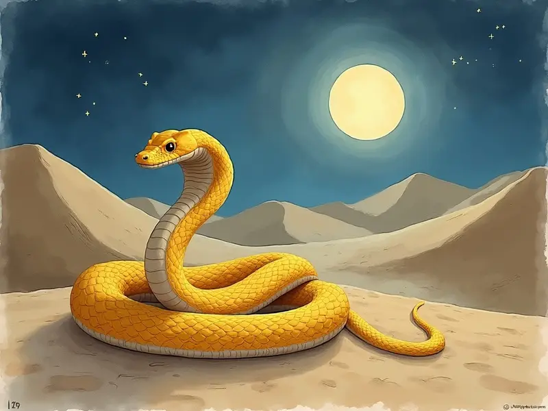 Illustration du rêve : cobra (en islam)