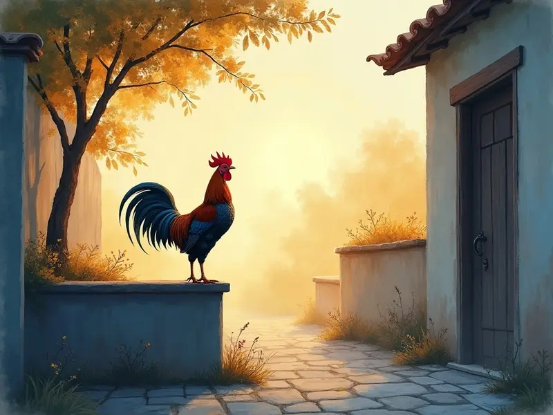 Illustration du rêve : coq (en islam)
