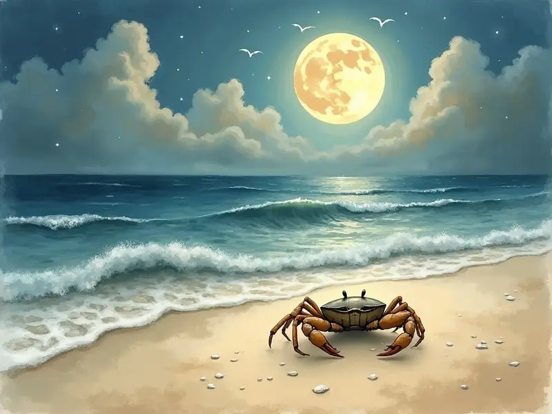 Illustration du rêve : crabe (en islam)