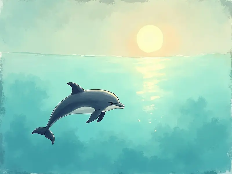 Illustration du rêve : dauphin (en islam)