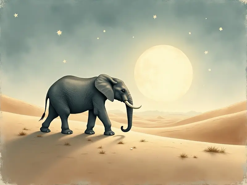 Illustration du rêve : éléphant (en islam)