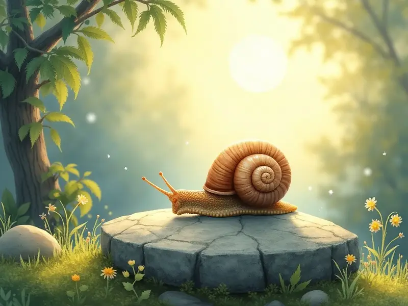 Illustration du rêve : escargot (en islam)