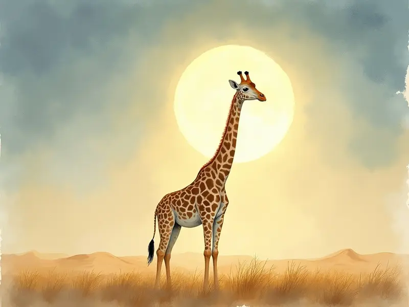 Illustration du rêve : girafe (en islam)
