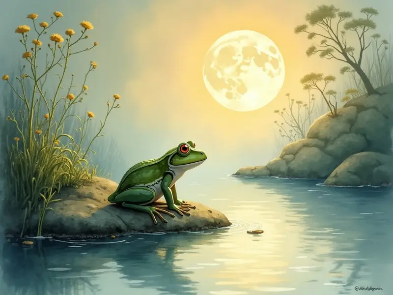 Illustration du rêve : grenouille (en islam)