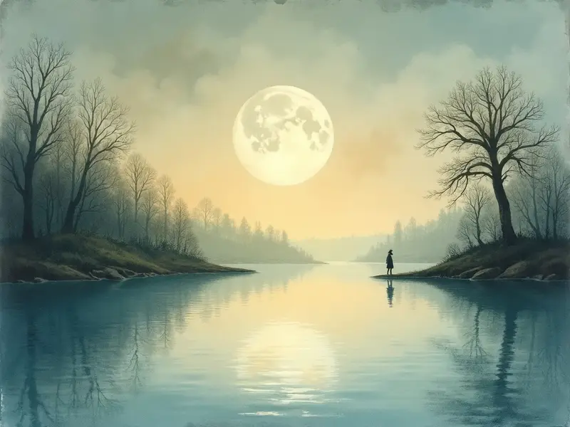 Illustration du rêve : lac (en islam)