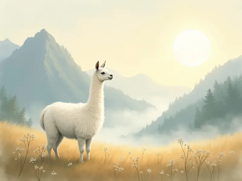 Illustration du rêve : lama (en islam)