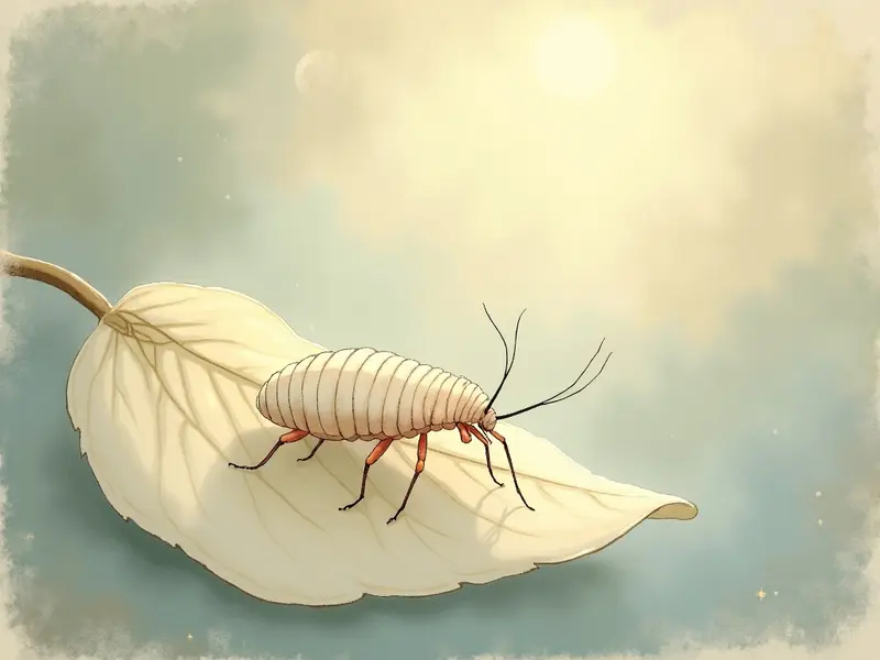 Illustration du rêve : larve (en islam)