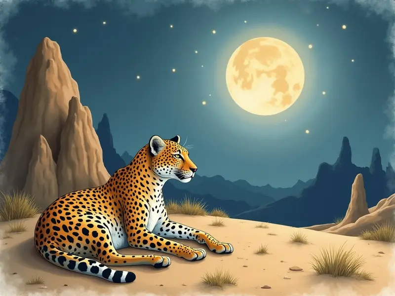 Illustration du rêve : léopard (en islam)