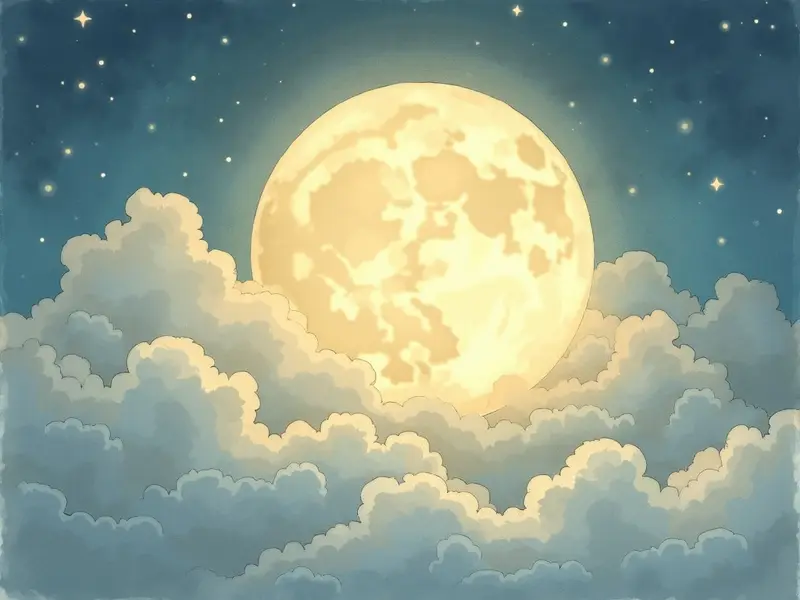 Illustration du rêve : lune (en islam)