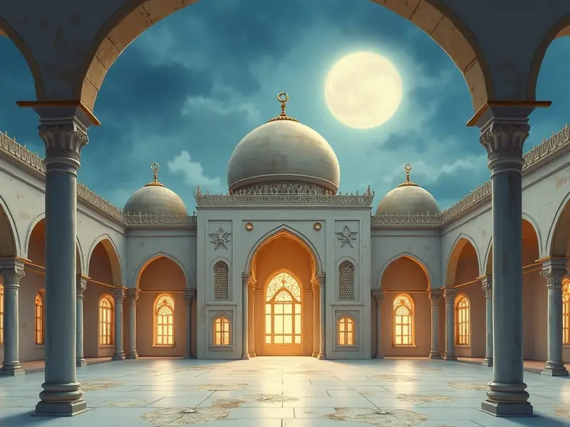 Illustration du rêve : mosquée (en islam)