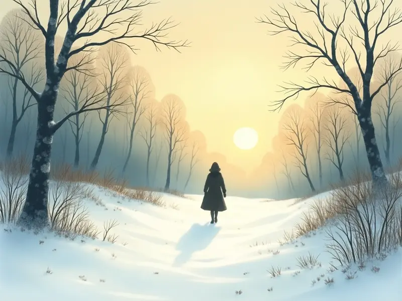 Illustration du rêve : neige (en islam)
