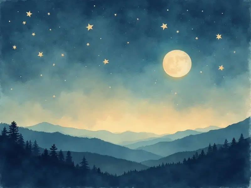 Illustration du rêve : nuit (en islam)
