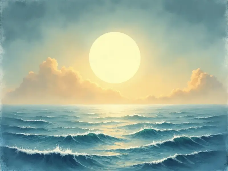 Illustration du rêve : océan (en islam)