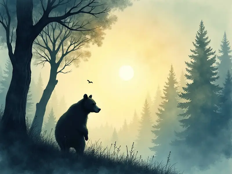 Illustration du rêve : ours (en islam)