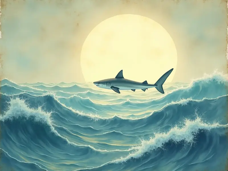 Illustration du rêve : requin (en islam)