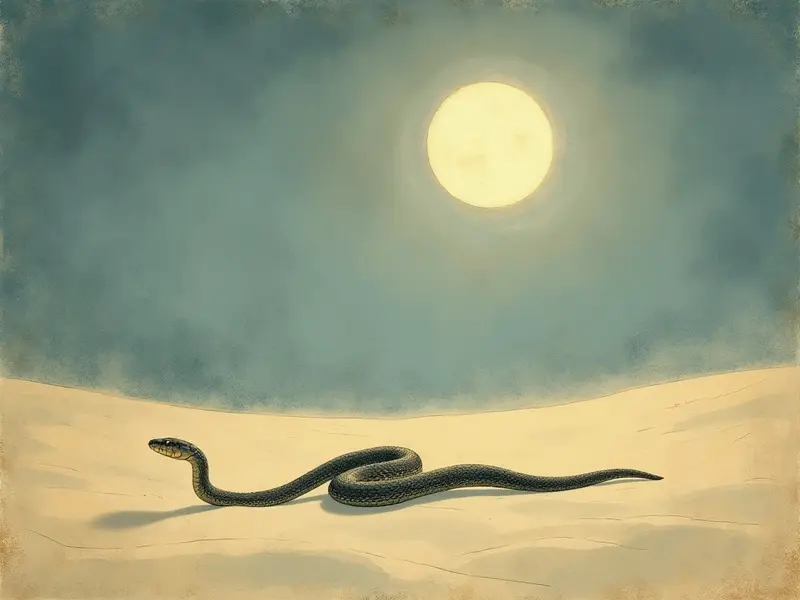 Illustration du rêve : serpent (en islam)