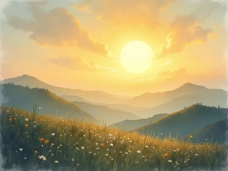 Illustration du rêve : soleil (en islam)